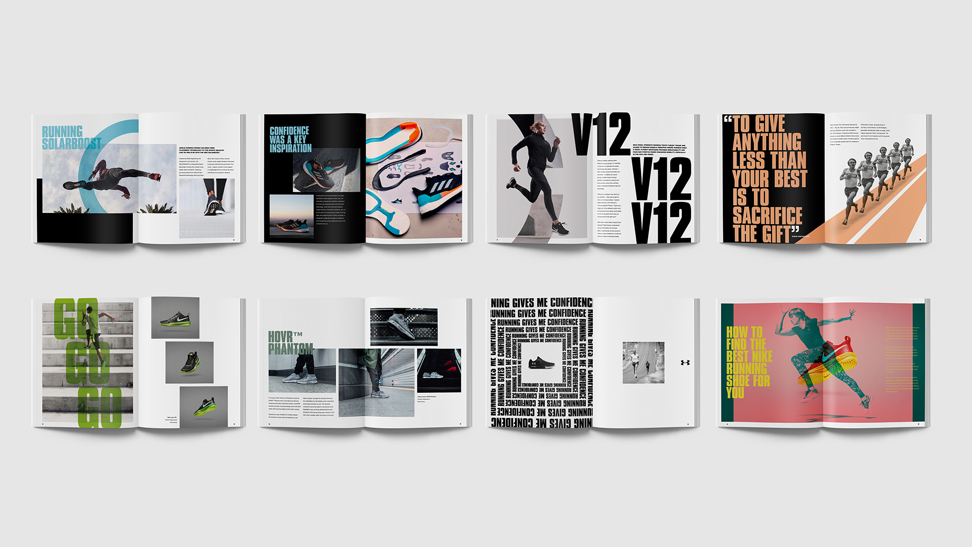 Gijs de Vos - Onday - Branding - Merk - Design - Art direction - Graphic design - Grafisch vormgeven - Concept - Sport - Hardlopen - Running - Clothing - Box - Cover magazine