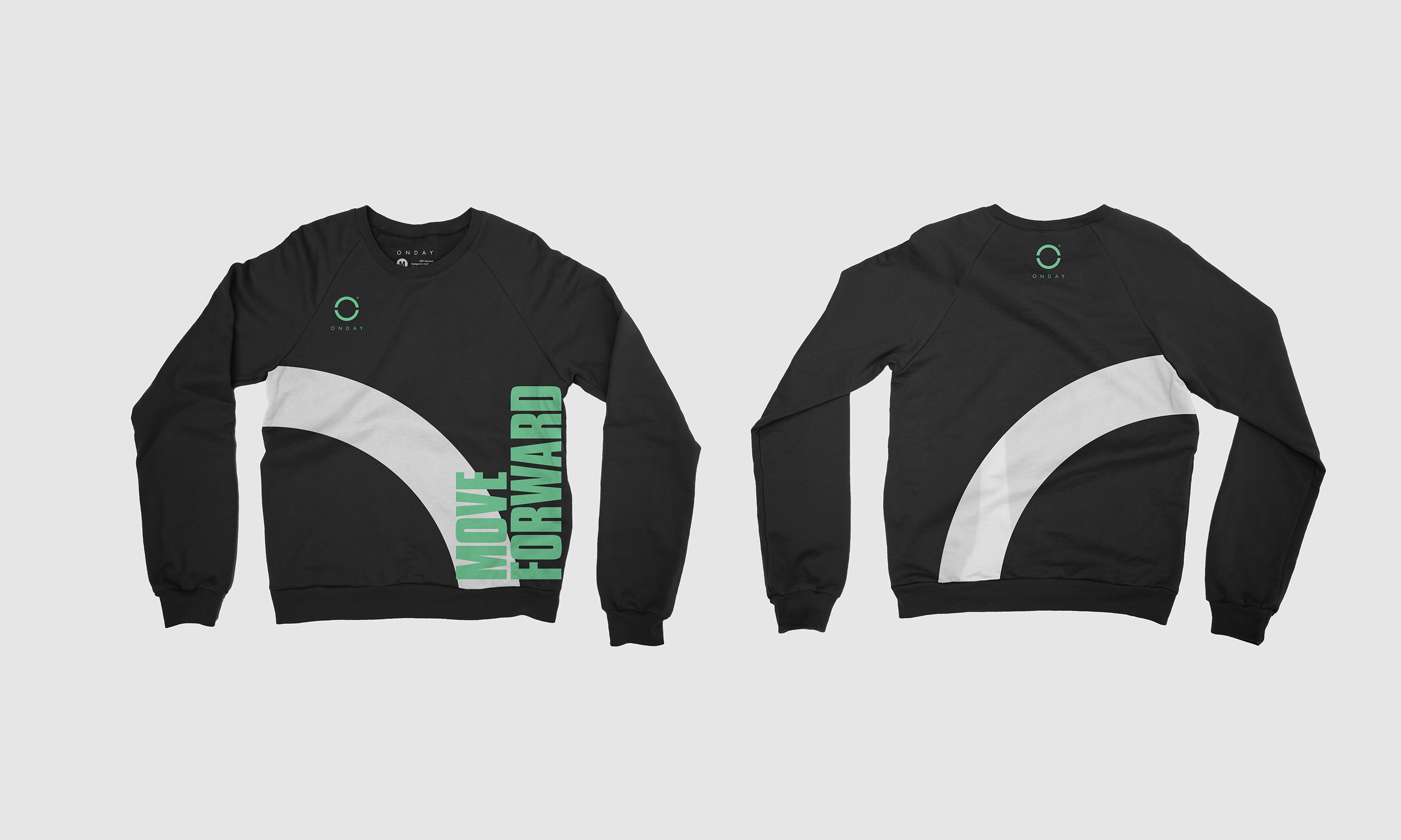 Gijs de Vos - Onday - Branding - Merk - Design - Art direction - Graphic design - Grafisch vormgeven - Concept - Sport - Hardlopen - Running - Clothing - Box - Clothing - Sweater