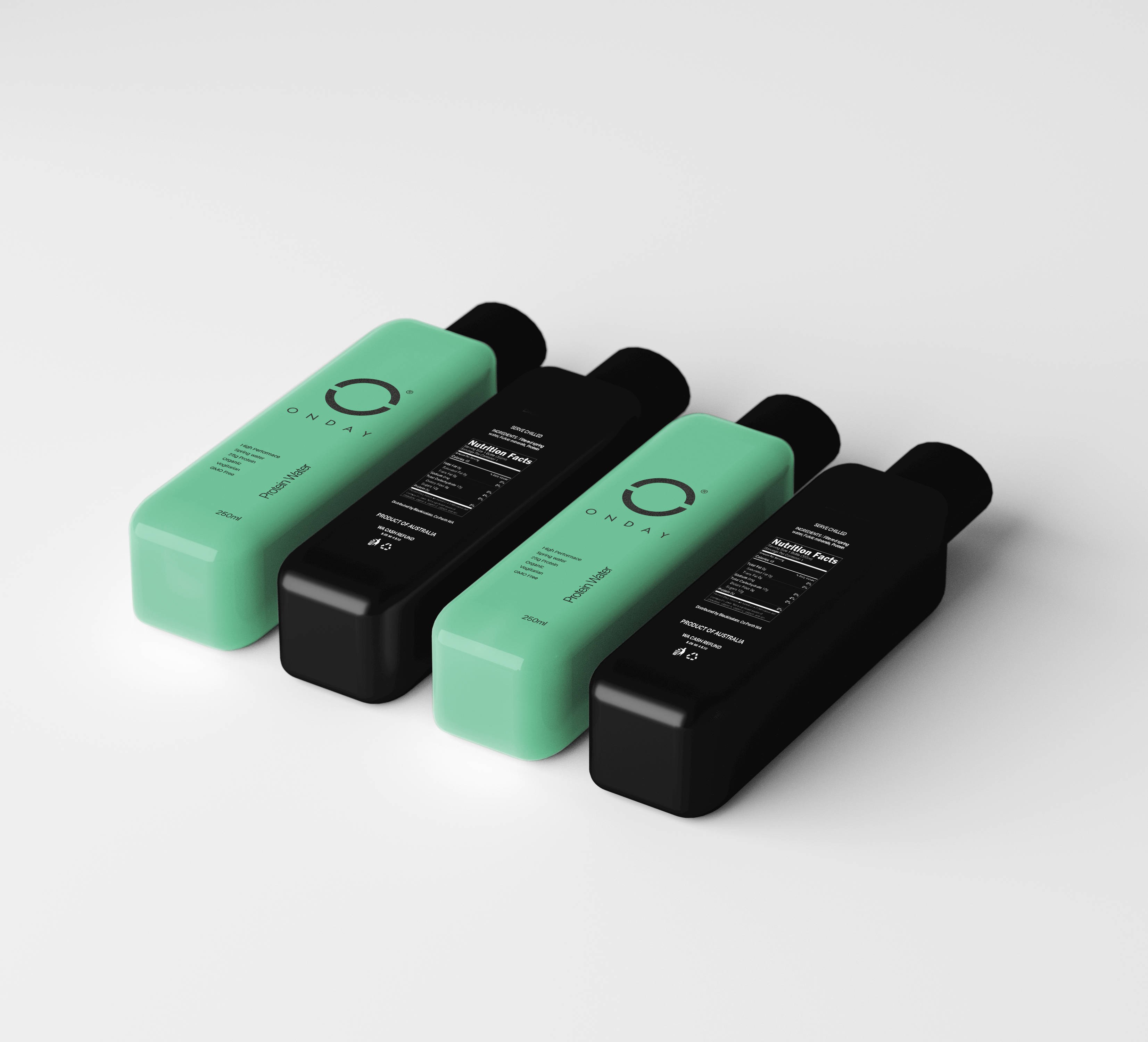 Gijs de Vos - Onday - Branding - Merk - Design - Art direction - Graphic design - Grafisch vormgeven - Concept - Sport - Hardlopen - Running - Clothing - Box - Cover magazine - Posters - Stationary - Protein - Bottle - Drink - Supplement