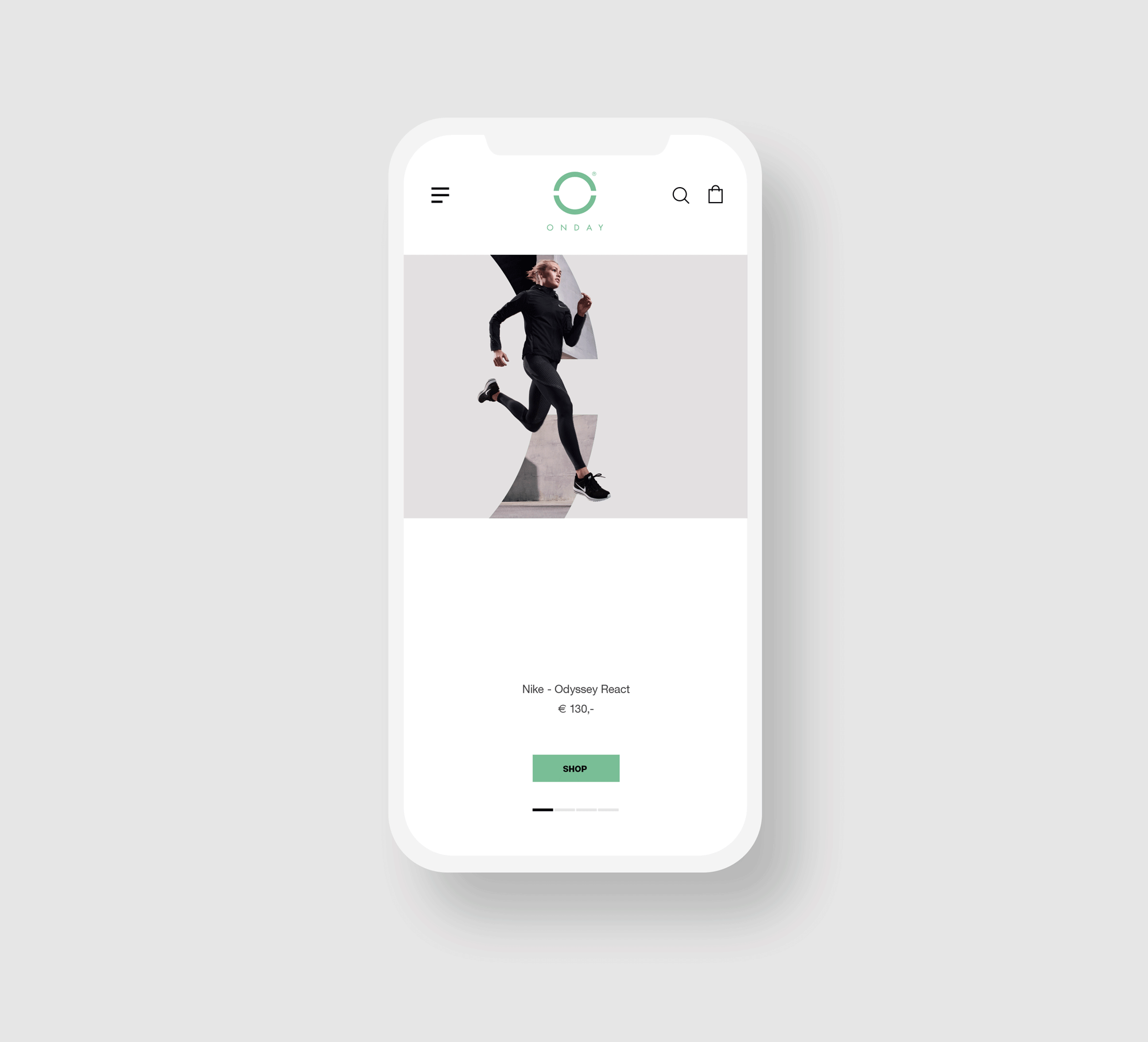 Gijs de Vos - Onday - Branding - Merk - Design - Art direction - Grafisch vormgeven - Graphic Design - Concept - Sport - Hardlopen - Website Web design - Responsive - Multi Media - Inner active